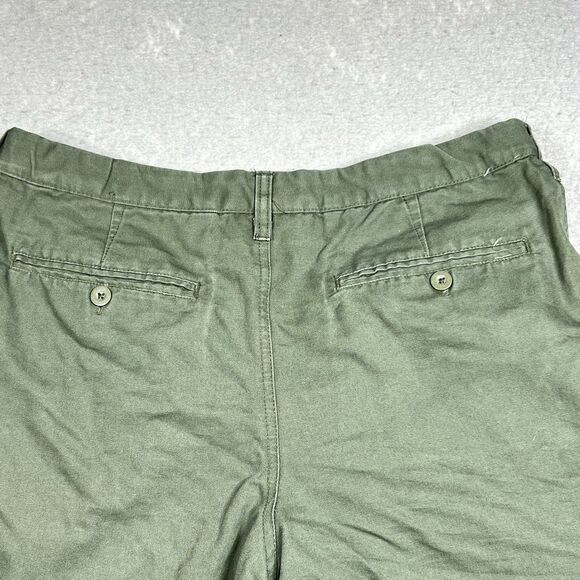 Boy Scouts Of America Cargo Short Men’s 32 Youth 20 Green Army Elastic Waist - Picture 9 of 11